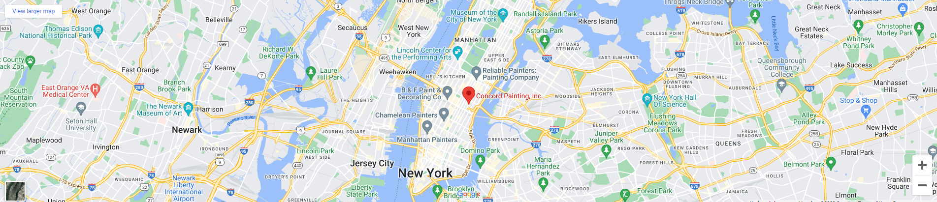 Map Painting Company NYC
